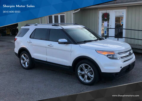 2012 Ford Explorer for sale at Sharpin Motor Sales in Columbus OH