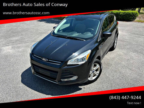 2015 Ford Escape for sale at Brothers Auto Sales of Conway in Conway SC
