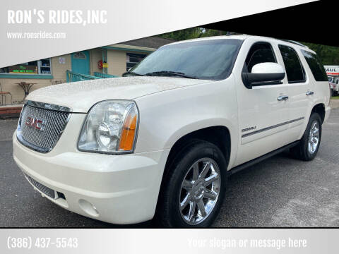 2014 GMC Yukon for sale at RON'S RIDES,INC in Bunnell FL
