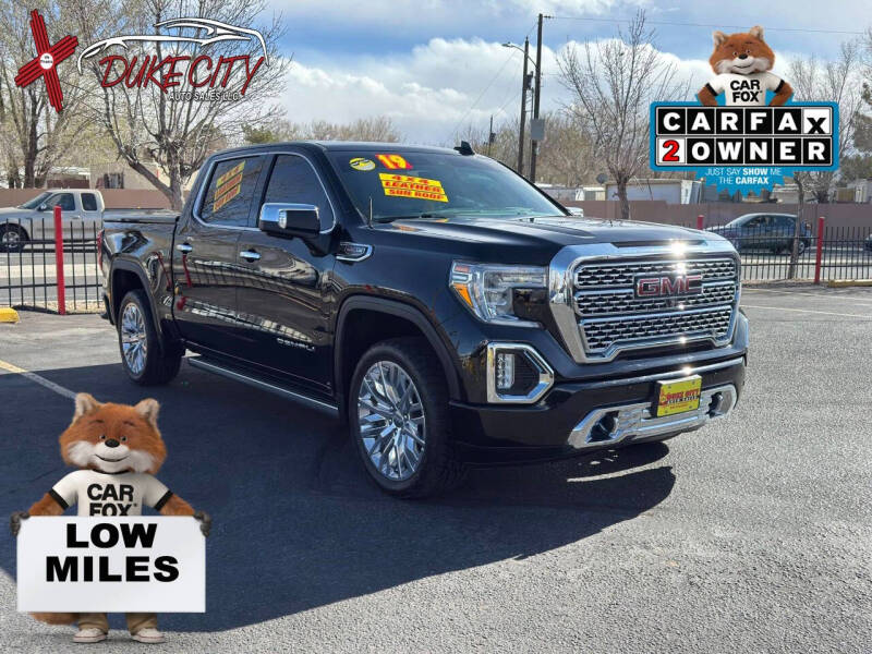 2019 GMC Sierra 1500 for sale at DUKE CITY AUTO SALES in Albuquerque NM