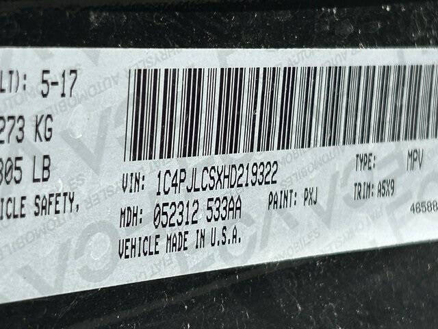 2017 Jeep Cherokee Latitude