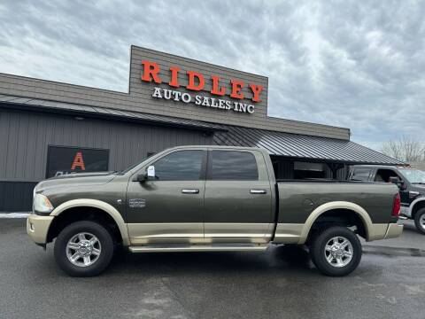 2012 RAM 2500 for sale at Ridley Auto Sales, Inc. in White Pine TN