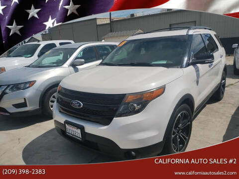 2013 Ford Explorer for sale at CALIFORNIA AUTO SALES #2 in Livingston CA
