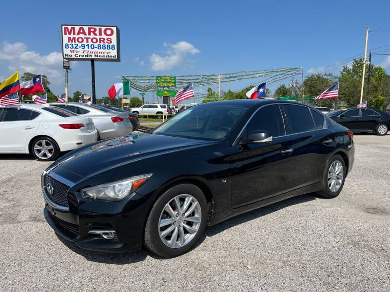 2015 Infiniti Q50 for sale at Mario Motors in South Houston TX