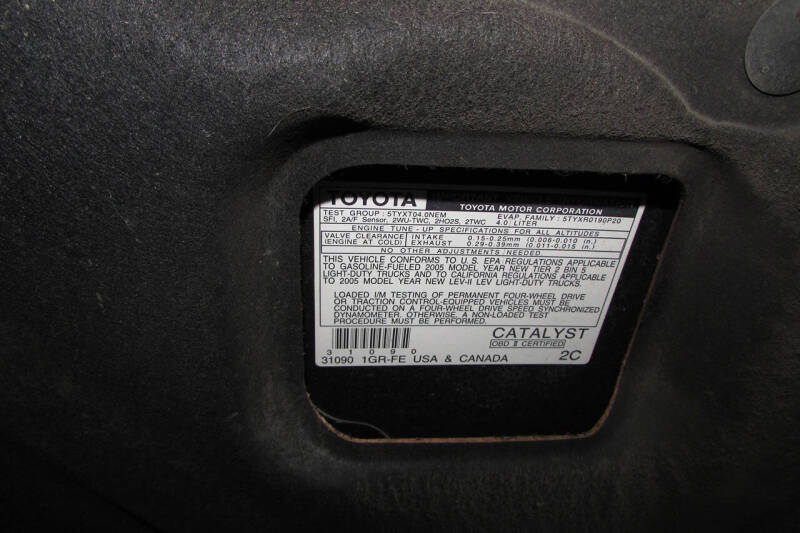 2005 Toyota 4Runner Sport Edition