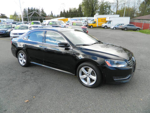 2013 Volkswagen Passat for sale at J & R Motorsports in Lynnwood WA