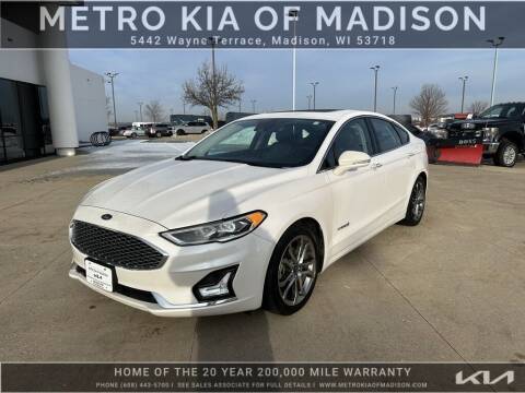 2019 Ford Fusion Hybrid for sale at Metro Kia of Madison in Madison WI