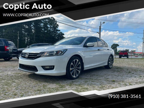 2015 Honda Accord for sale at Coptic Auto in Wilson NC