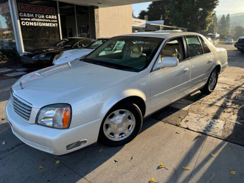 2002 Cadillac DeVille for sale at Allen Motors, Inc. in Thousand Oaks CA