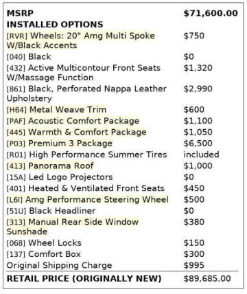 2018 Mercedes-Benz E-Class AMG E 43