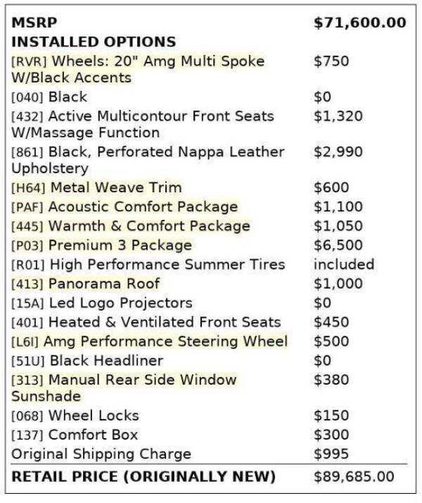 2018 Mercedes-Benz E-Class AMG E 43