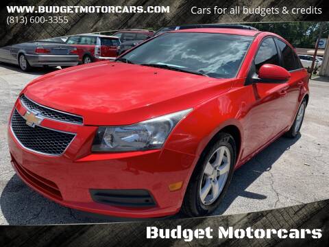 2014 Chevrolet Cruze for sale at Budget Motorcars in Tampa FL