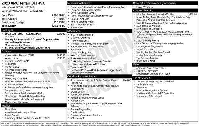 2023 GMC Terrain SLT