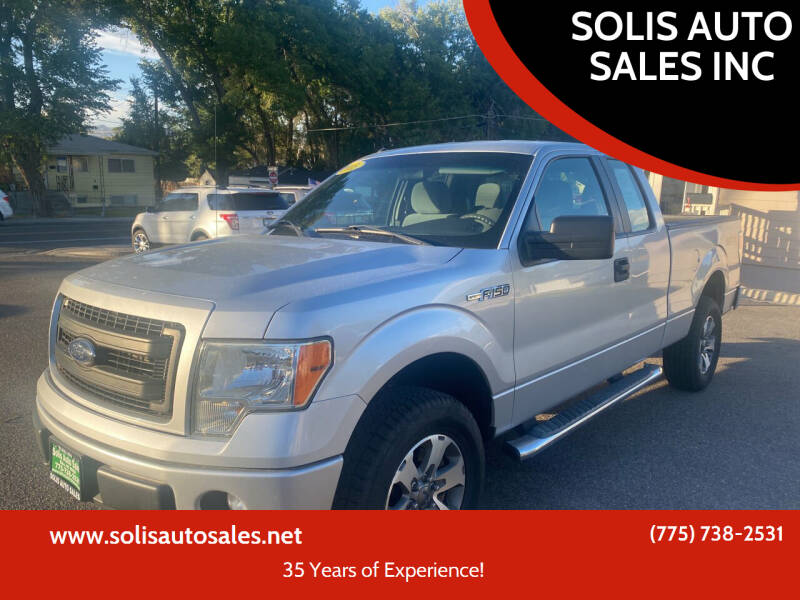 2013 Ford F-150 for sale at SOLIS AUTO SALES INC in Elko NV