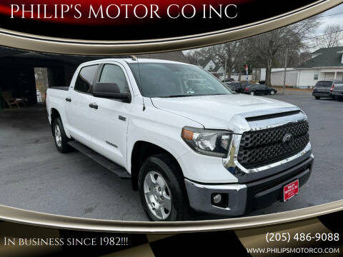 2019 Toyota Tundra for sale at PHILIP'S MOTOR CO INC in Haleyville AL