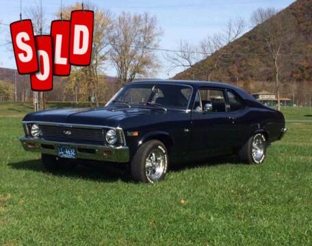 1969 Chevrolet Nova for sale at Eric's Muscle Cars in Clarksburg MD