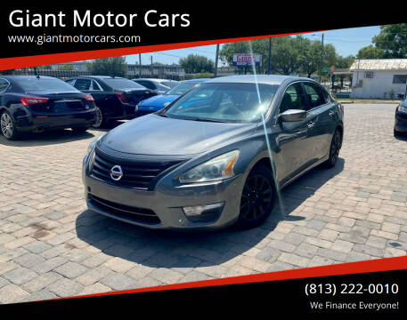 2015 Nissan Altima for sale at Giant Motor Cars in Tampa FL