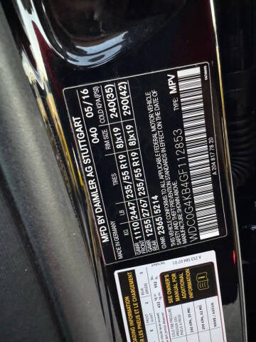 2016 Mercedes-Benz GLC GLC 300 4MATIC