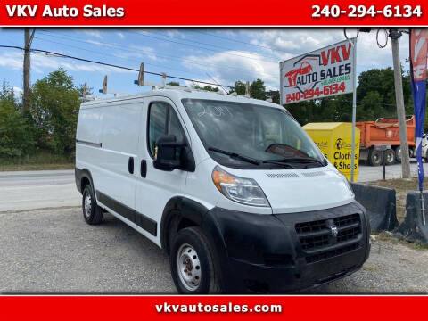 2014 RAM ProMaster for sale at VKV Auto Sales in Laurel MD