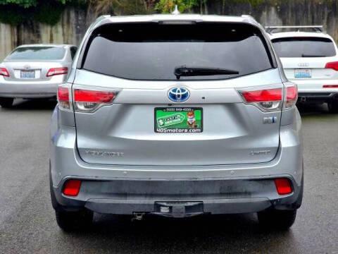 2016 Toyota Highlander Hybrid Limited Platinum