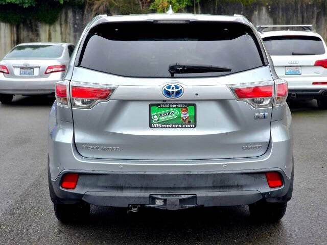 2016 Toyota Highlander Hybrid Limited Platinum
