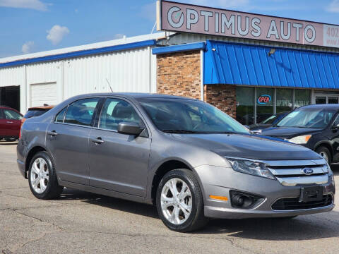 2012 Ford Fusion for sale at Optimus Auto in Omaha NE