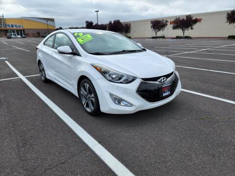 2014 Hyundai Elantra Coupe for sale at SWIFT AUTO SALES INC in Salem OR