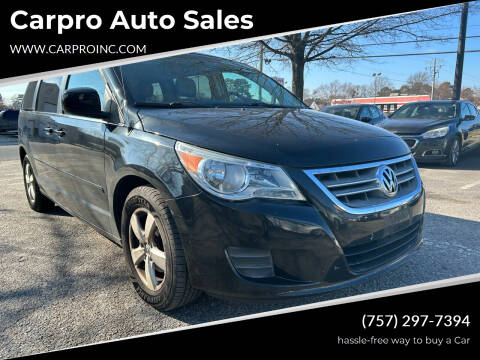 2011 Volkswagen Routan for sale at Carpro Auto Sales in Chesapeake VA