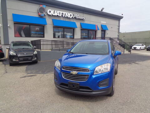 2015 Chevrolet Trax for sale at Quattro Motors 2 - 1 in Redford MI