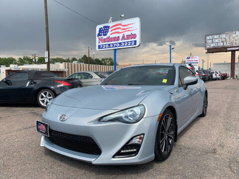 2013 Scion FR-S for sale at Nations Auto Inc. II in Denver CO