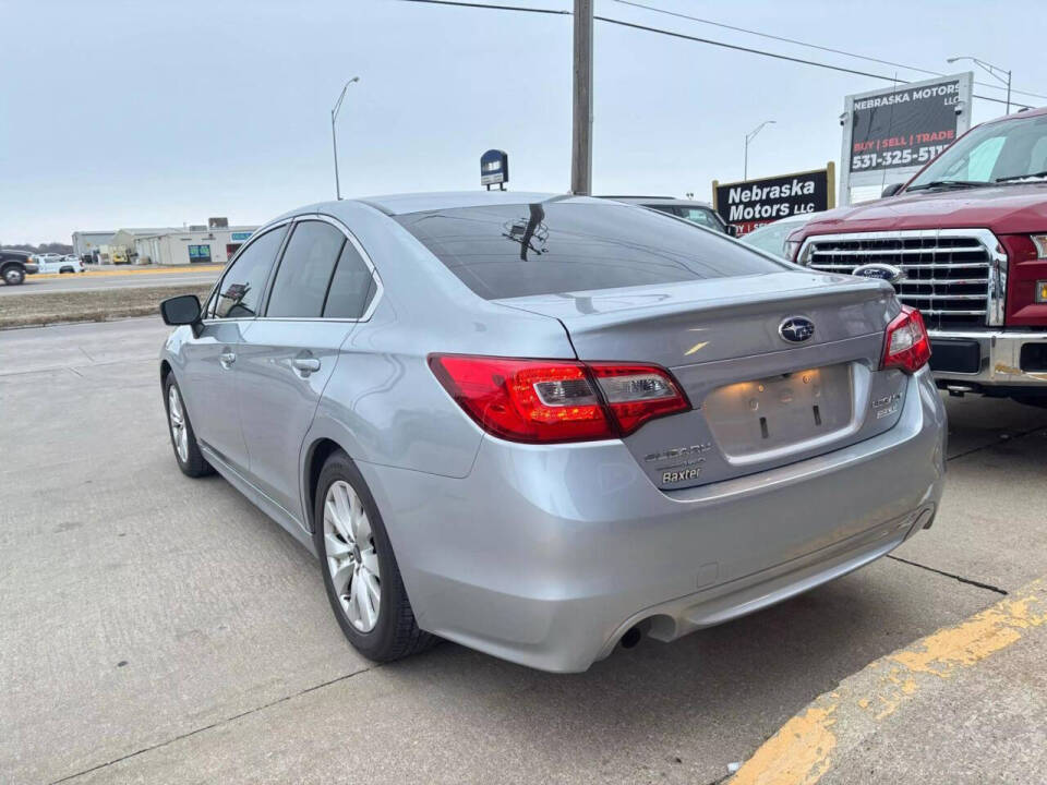 2017 Subaru Legacy for sale at Nebraska Motors LLC in Fremont, NE