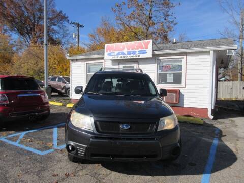 2009 Subaru Forester for sale at Midway Cars LLC in Indianapolis IN
