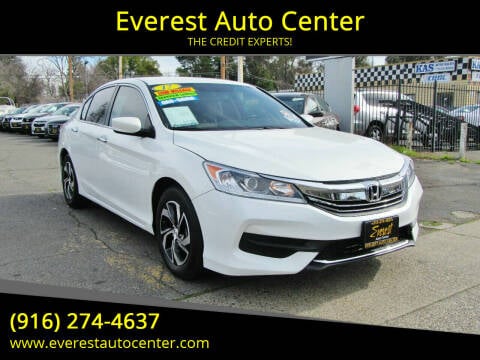 2017 Honda Accord for sale at Everest Auto Center in Sacramento CA