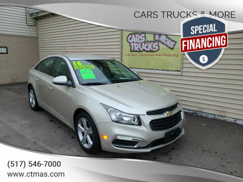 2016 Chevrolet Cruze Limited for sale at Cars Trucks & More in Howell MI