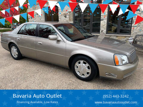 2004 Cadillac DeVille for sale at Bavaria Auto Outlet in Victoria MN