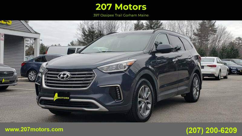 2017 Hyundai Santa Fe for sale at 207 Motors in Gorham ME