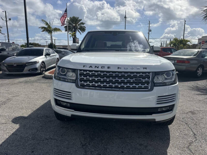 2017 Land Rover Range Rover Supercharged