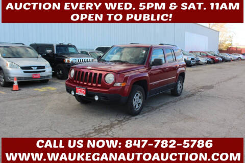 2013 Jeep Patriot for sale at Waukegan Auto Auction in Waukegan IL