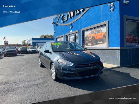 2013 Dodge Dart for sale at Carwize in Detroit MI