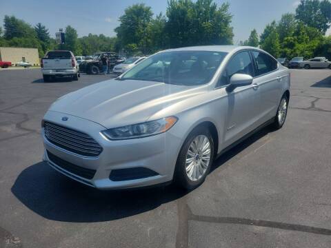 2016 Ford Fusion Hybrid for sale at Cruisin' Auto Sales in Madison IN