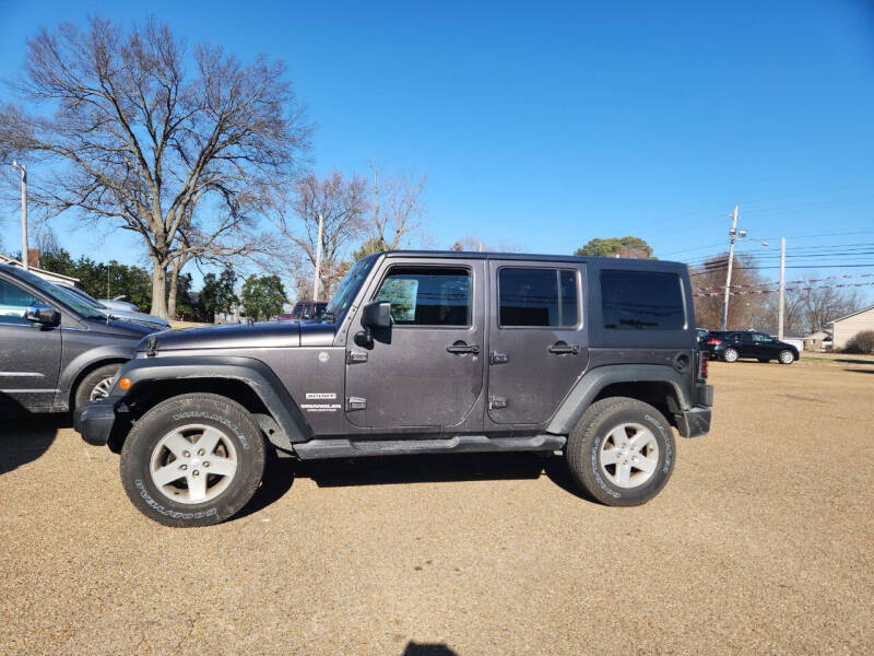 2014 Jeep Wrangler Unlimited for sale at Frontline Auto Sales in Martin TN