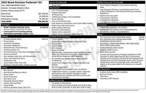2023 Buick Envision Preferred