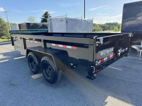 2025 BWISE 7x16 Dump Trailer 16k 8 CHANNE