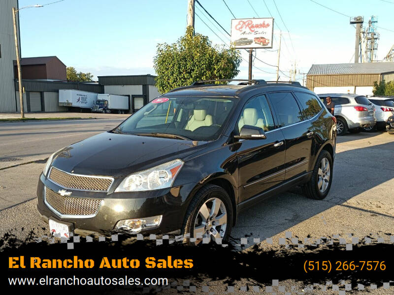 2012 Chevrolet Traverse for sale at El Rancho Auto Sales in Des Moines IA