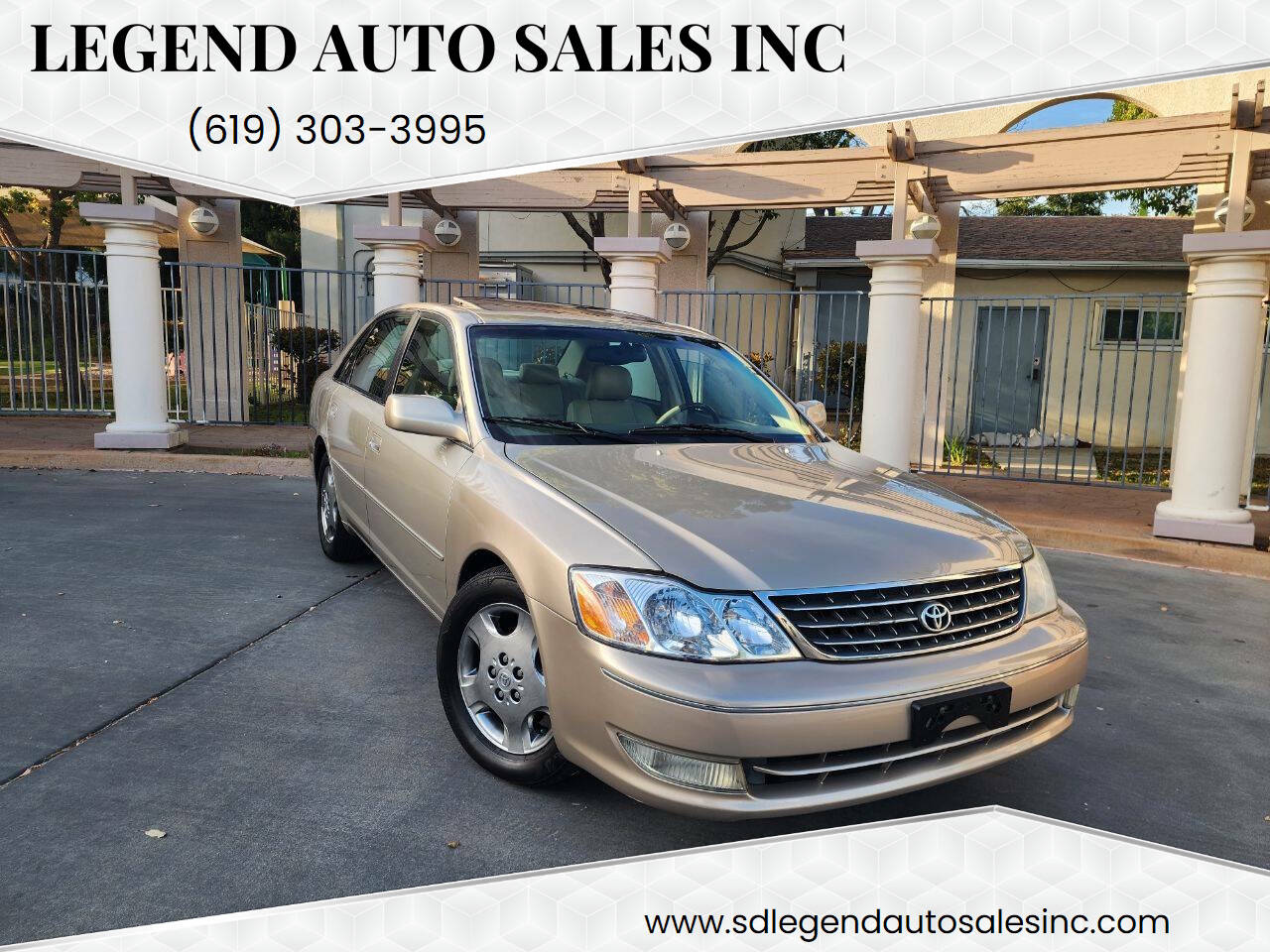 Champagne 2003 Toyota Avalon XLS XLS 4dr Sedan 1