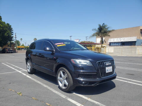 2012 Audi Q7 for sale at UNITED AUTO MART CA in Arleta CA