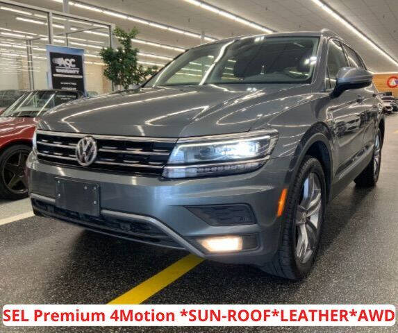 Dk. Gray 2019 Volkswagen Tiguan SEL Premium 4Motion AWD SEL Premium 4Motion 4dr SUV 1