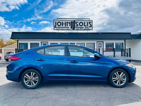 2018 Hyundai Elantra for sale at John Solis Automotive Village in Idaho Falls ID
