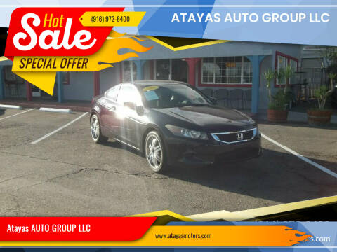 2008 Honda Accord for sale at Atayas AUTO GROUP LLC in Sacramento CA