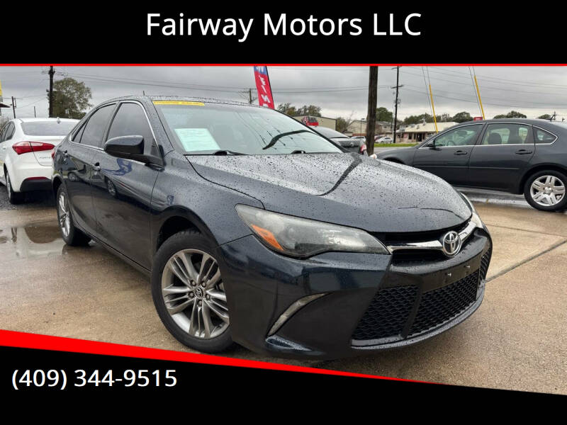 2016 Toyota Camry for sale at Fairway Motors LLC in Port Arthur TX